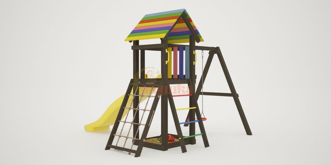 Детская площадка Савушка Мастер 7 - Brown Color